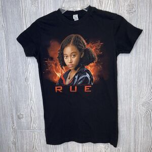 Hunger Games RUE T-Shirt Women's Size Small Black If They Can't Catch Her...